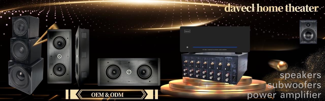 Heimkino-Lautsprecher.