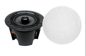 6,5-Zoll-Deckeneinbaulautsprecher mit hinterer Abdeckung